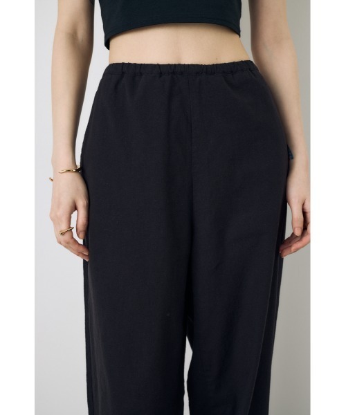 AZUL by moussy(アズールバイマウジー)の「【サイズ,身長別画像あり】フレンチリネンCOOLMAXイージーパンツ(スラックス・レディース・ストライプ/ブラック/オフホワイト・SMALL/MEDIUM)」の22枚目の写真