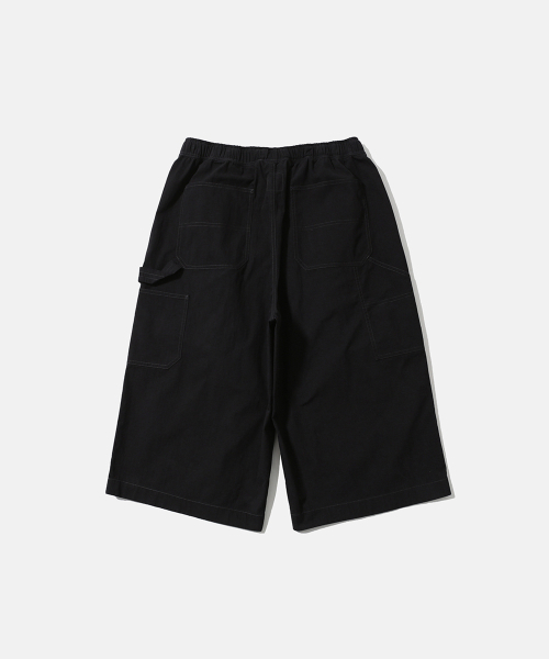 MOIF（モイフ）の「[SS26] CROPPED WORK PANTS / BLACK（その他パンツ・メンズ・その他・1(S)/2(M)/3(L)）」の3枚目の写真