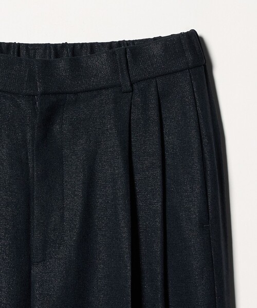 UNITED ARROWS(ユナイテッドアローズ)の「Spiree IAS 2タック ワイドパンツ ‐UVカット 接触冷感 ウォッシャブル‐(スラックス・レディース・ナチュラル/ネイビー・40/36/38/34)」の13枚目の写真
