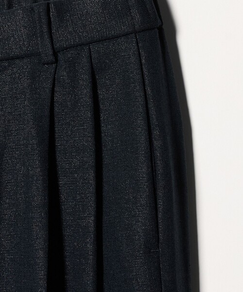 UNITED ARROWS(ユナイテッドアローズ)の「Spiree IAS 2タック ワイドパンツ ‐UVカット 接触冷感 ウォッシャブル‐(スラックス・レディース・ナチュラル/ネイビー・40/36/38/34)」の12枚目の写真