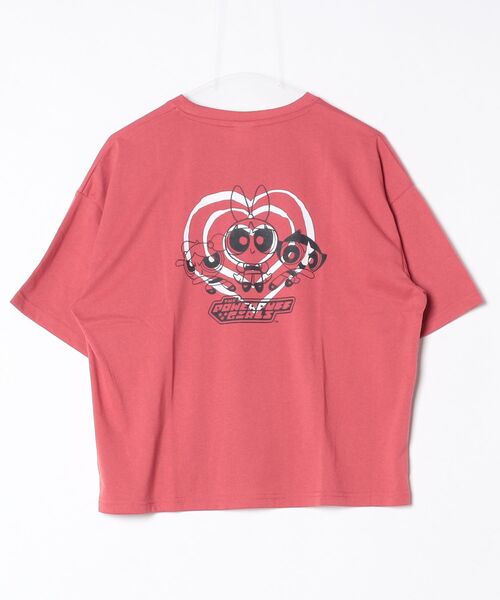 ALWAYS GOOD TIME(オルウェイズグッドタイム)の「【THE POWERPUFF GIRLS/パワーパフガールズ】キャラクタープリント半袖Tシャツ(WIDEシルエット)(Tシャツ/カットソー・レディース・レッド/ラベンダー/クリーム/オフホワイト・LARGE/MEDIUM)」の5枚目の写真