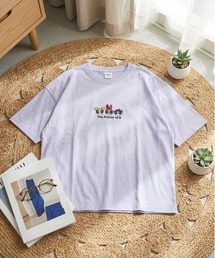 【THE POWERPUFF GIRLS/パワーパフガールズ】キャラクタープリント半袖Tシャツ(WIDEシルエット)