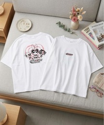 ALWAYS GOOD TIME | 【THE POWERPUFF GIRLS/パワーパフガールズ】キャラクタープリント半袖Tシャツ(WIDEシルエット)(Tシャツ/カットソー)