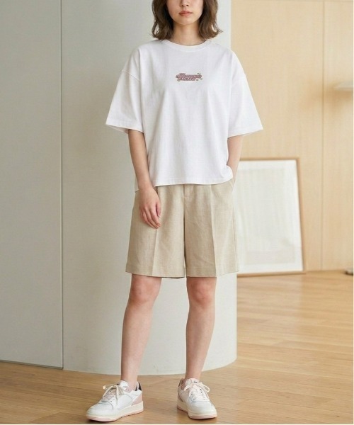 ALWAYS GOOD TIME(オルウェイズグッドタイム)の「【THE POWERPUFF GIRLS/パワーパフガールズ】キャラクタープリント半袖Tシャツ(WIDEシルエット)(Tシャツ/カットソー・レディース・レッド/ラベンダー/クリーム/オフホワイト・LARGE/MEDIUM)」の10枚目の写真