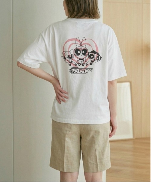 ALWAYS GOOD TIME(オルウェイズグッドタイム)の「【THE POWERPUFF GIRLS/パワーパフガールズ】キャラクタープリント半袖Tシャツ(WIDEシルエット)(Tシャツ/カットソー・レディース・レッド/ラベンダー/クリーム/オフホワイト・LARGE/MEDIUM)」の18枚目の写真