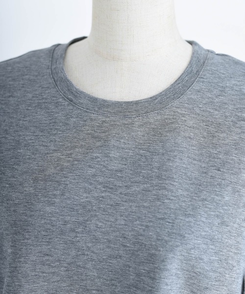 Eimee Law(エイミーロウ)の「レースエンブロTシャツ(Tシャツ/カットソー・レディース・ブラック/オフホワイト/グレー/ブラウン/アイボリー・FREE)」の14枚目の写真