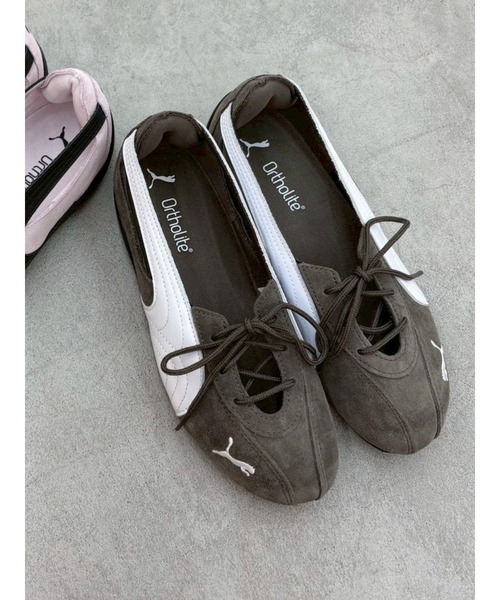 PUMA(プーマ)の「【PUMA】Speedcat Ballet Nova Wns(スニーカー・レディース・ブラウン/ピンク・MEDIUM/LARGE)」の4枚目の写真