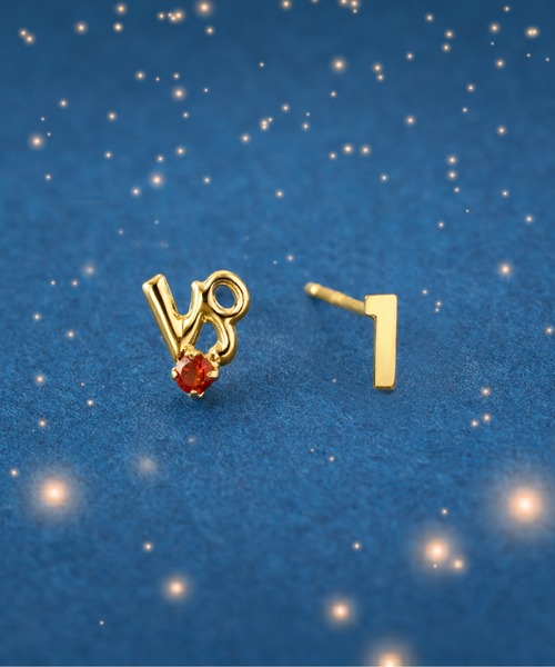 Jewel closet by L&Co.（ジュエルクローゼットバイエルアンドコー）の「K18 星座/ホロスコープ ピアス（ピアス（両耳用）・レディース・その他5/その他3/その他2/その他1/その他10/その他8/その他6/その他12/その他9/その他7/その他4/その他11・FREE）」の13枚目の写真