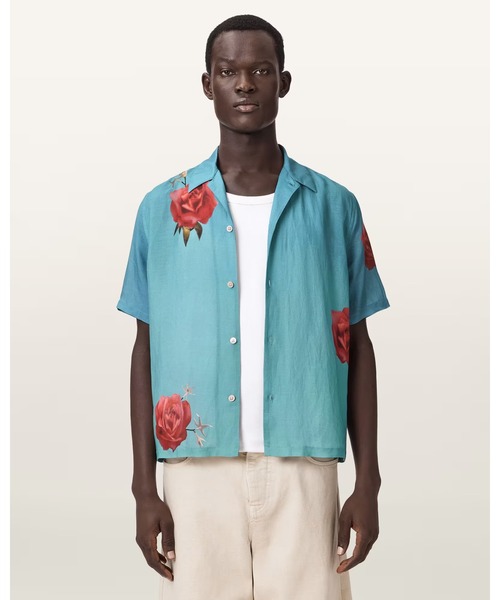 FLEUR FAZED Boxy Short Sleeve Shirt — бокс-крой, короткий рукав