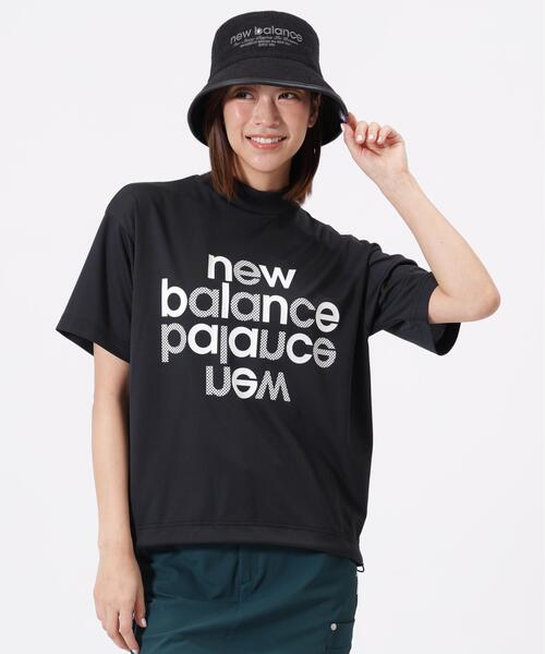 New Balance Golf(ニューバランスゴルフ)の「ハーフスリーブ モックネック プルオーバー (WOMENS)(Tシャツ/カットソー・レディース・イエロー系その他/ブラック/ホワイト・LARGE/MEDIUM/SMALL)」の3枚目の写真