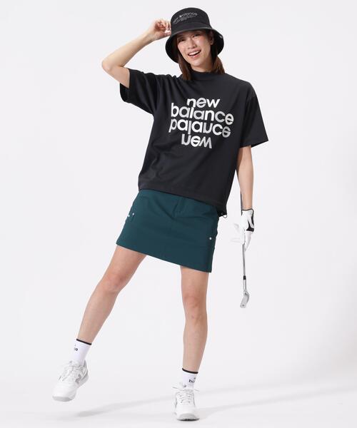 New Balance Golf(ニューバランスゴルフ)の「ハーフスリーブ モックネック プルオーバー (WOMENS)(Tシャツ/カットソー・レディース・イエロー系その他/ブラック/ホワイト・LARGE/MEDIUM/SMALL)」の22枚目の写真