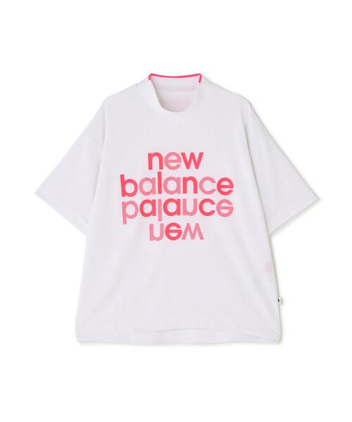 New Balance Golf(ニューバランスゴルフ)の「ハーフスリーブ モックネック プルオーバー (WOMENS)(Tシャツ/カットソー・レディース・イエロー系その他/ブラック/ホワイト・LARGE/MEDIUM/SMALL)」の8枚目の写真
