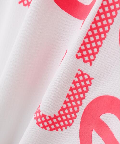 New Balance Golf(ニューバランスゴルフ)の「ハーフスリーブ モックネック プルオーバー (WOMENS)(Tシャツ/カットソー・レディース・イエロー系その他/ブラック/ホワイト・LARGE/MEDIUM/SMALL)」の9枚目の写真