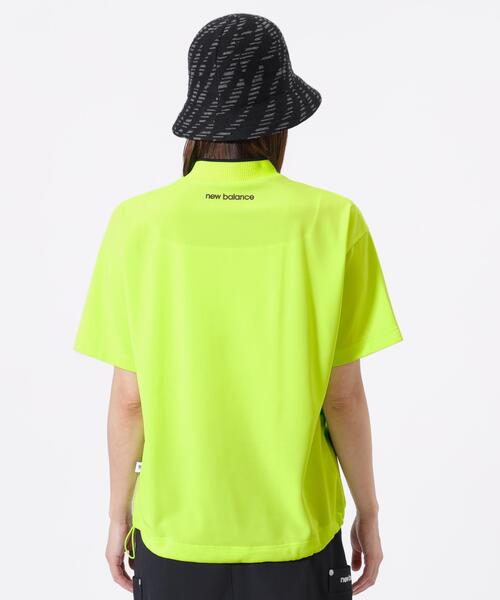 New Balance Golf(ニューバランスゴルフ)の「ハーフスリーブ モックネック プルオーバー (WOMENS)(Tシャツ/カットソー・レディース・イエロー系その他/ブラック/ホワイト・LARGE/MEDIUM/SMALL)」の13枚目の写真