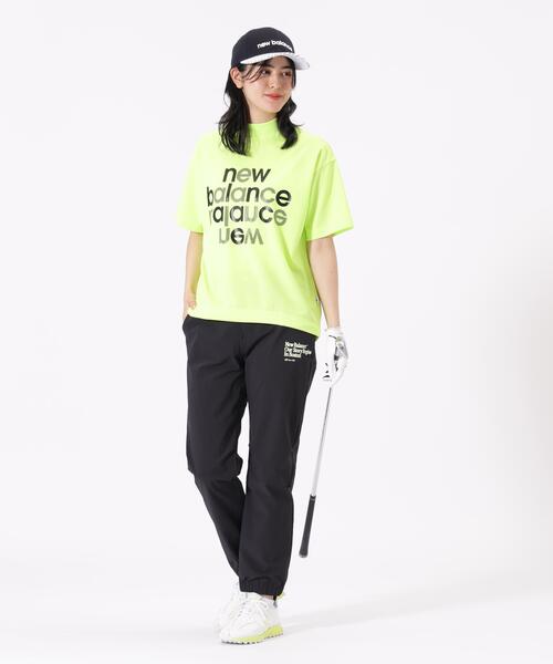 New Balance Golf(ニューバランスゴルフ)の「ハーフスリーブ モックネック プルオーバー (WOMENS)(Tシャツ/カットソー・レディース・イエロー系その他/ブラック/ホワイト・LARGE/MEDIUM/SMALL)」の17枚目の写真