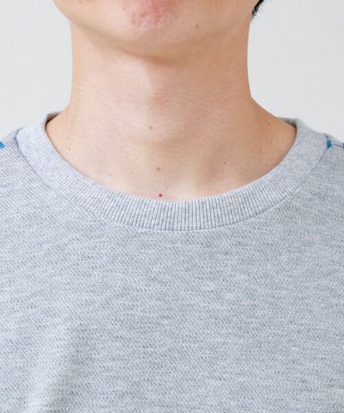 GLOSTER(グロスター)の「【セットアップ対応】カルゼラダーステッチ クルーネックTシャツ(Tシャツ/カットソー・メンズ・ホワイト/ブラック/ライトグレー/ミント・L/M)」の22枚目の写真
