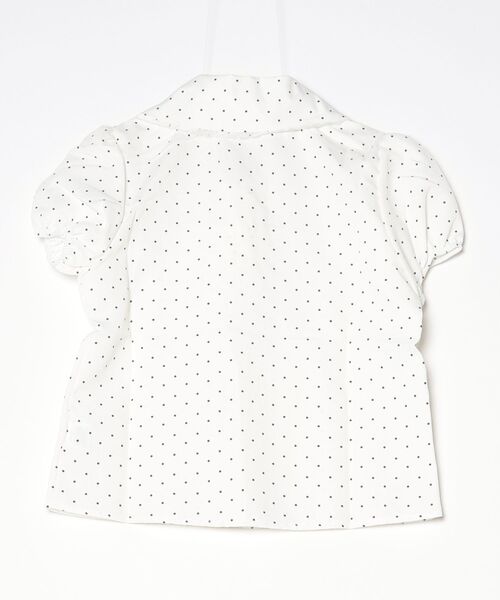 gossip！ロサンゼルス（ゴシップロサンゼルス）の「Y2Kガーリーフリルピンタックブラウス（Tシャツ/カットソー・レディース・ドット・M）」の2枚目の写真
