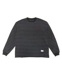 STIGMA（スティグマ）の「STRIPE LONG SLEEVES CHARCOAL（Tシャツ/カットソー）」