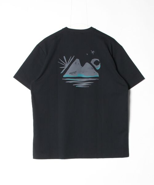 MARMOT(マーモット)の「マーモット Marmot Calm T-Shirts(Tシャツ/カットソー・メンズ・ホワイト/ブラック/ベージュ・M/L/LL)」の6枚目の写真