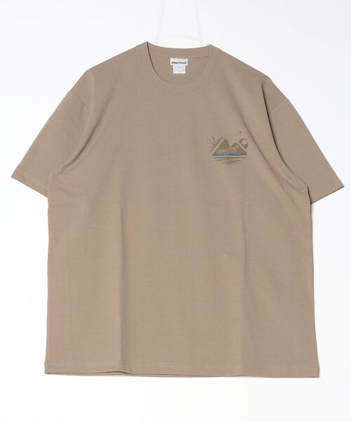 MARMOT(マーモット)の「マーモット Marmot Calm T-Shirts(Tシャツ/カットソー・メンズ・ホワイト/ブラック/ベージュ・M/L/LL)」の15枚目の写真
