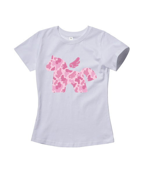 VENHIT(ベンヒット)の「エンジェルカモフォニー スリムフィット 半袖Tシャツ(Tシャツ/カットソー・メンズ・ホワイト/ブラック/ネイビー・LARGE/SMALL/MEDIUM)」の1枚目の写真