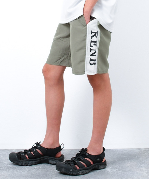 mad effectマッドエフェクト　レザー ショートパンツ 34 セール】【水着】サイド切替スイムショートパンツ（水着）｜RAT EFFECT
