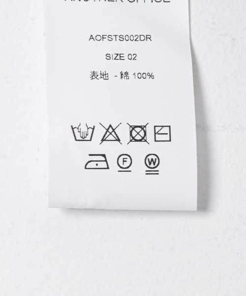ANOTHER OFFICE（アナザー オフィス）の「ANOTHER OFFICE　Homeboy Garment Ringer Tee（Tシャツ/カットソー・メンズ・ベージュ/グレー系その他・3/2）」の5枚目の写真