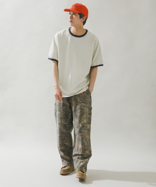 ANOTHER OFFICE（アナザー オフィス）の「ANOTHER OFFICE　Homeboy Garment Ringer Tee（Tシャツ/カットソー・メンズ・ベージュ/グレー系その他・3/2）」の8枚目の写真