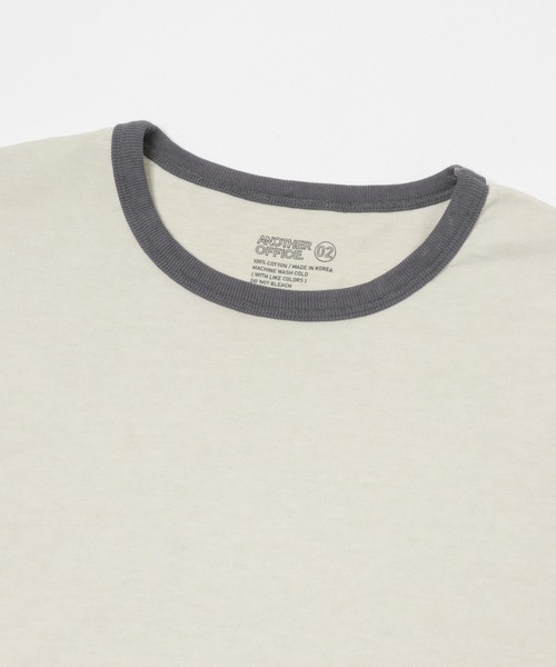 ANOTHER OFFICE（アナザー オフィス）の「ANOTHER OFFICE　Homeboy Garment Ringer Tee（Tシャツ/カットソー・メンズ・ベージュ/グレー系その他・3/2）」の14枚目の写真