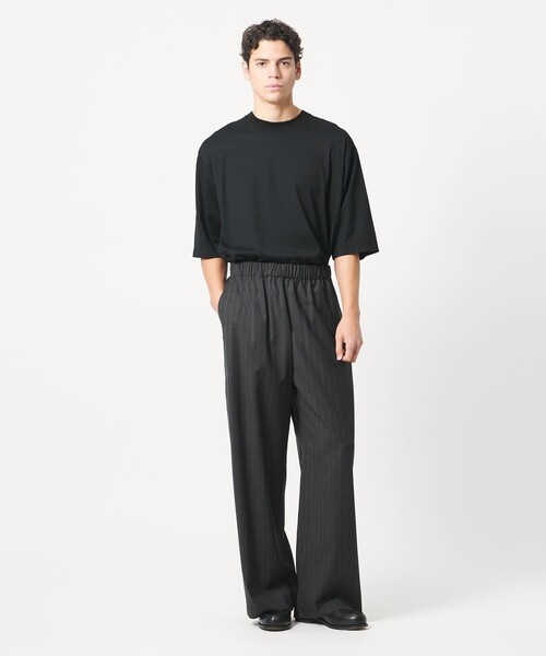 LOEFF（ロエフ）の「＜LOEFF＞トロピカルウール ハーレムパンツ ピンストライプ MENS（その他パンツ・メンズ・ダークグレー・0/1/2）」の3枚目の写真