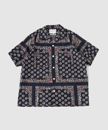 NOMA t.d.（ノーマティーディー）の「NOMARHYTHM TEXTILE (ノーマリズム テキスタイル) Paisley Summer Shirt（シャツ/ブラウス）」