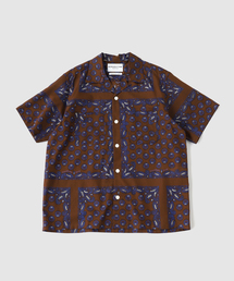 NOMA t.d.（ノーマティーディー）の「NOMARHYTHM TEXTILE (ノーマリズム テキスタイル) Paisley Summer Shirt（シャツ/ブラウス）」