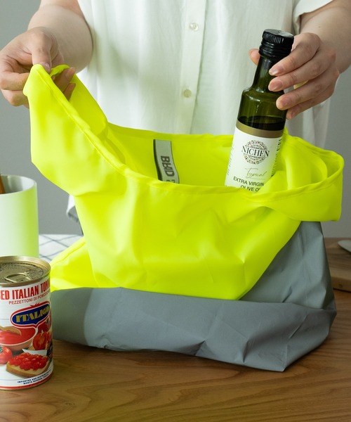 BRID(ブリッド)の「ブリッド リフレクト ショッピング baggu BRID REFLECT SHOPPING BAG M size(エコバッグ/サブバッグ・レディース・ライトグレー/ライトベージュ/オレンジ/ピンク/イエロー・FREE)」の3枚目の写真