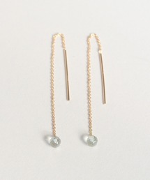 【WEB限定】silver925 天然石アメリカンピアス
