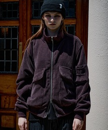 Casper John（キャスパージョン）の「Drape corduroy blouson/ドレープコーデュロイブルゾン（ブルゾン）」