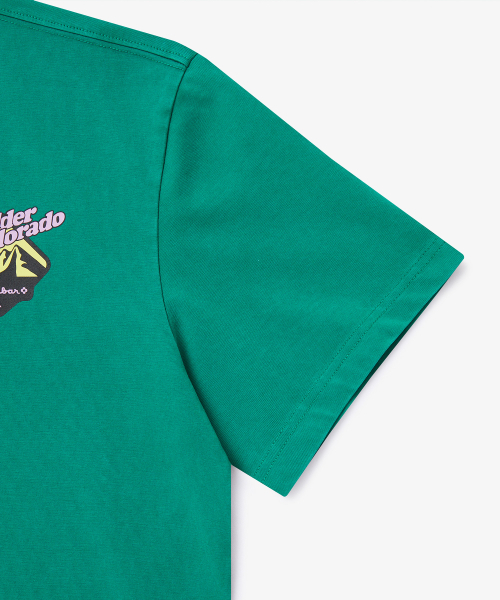 HOLUBAR（ホルバー）の「Mountain Graphic T-shirt Green（Tシャツ/カットソー・メンズ・その他・MEDIUM/LARGE/X-LARGE）」の5枚目の写真