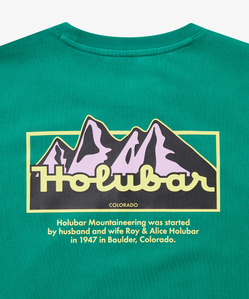 HOLUBAR（ホルバー）の「Mountain Graphic T-shirt Green（Tシャツ/カットソー・メンズ・その他・MEDIUM/LARGE/X-LARGE）」の8枚目の写真