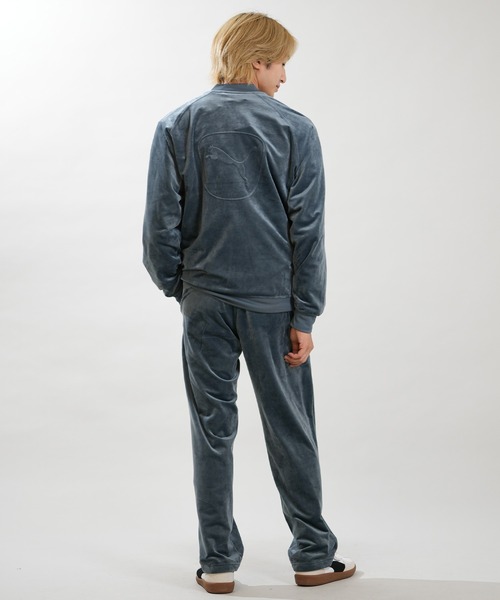 PUMA(プーマ)の「PUMA/プーマ ベロア トラックパンツ 696194(その他パンツ・メンズ・ブルーグレー/ブラック・L/M/XL)」の12枚目の写真