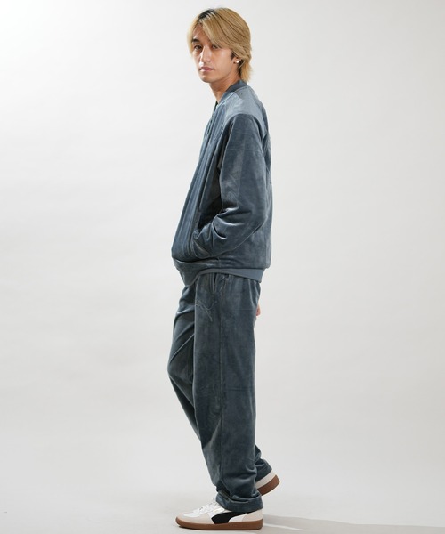 PUMA(プーマ)の「PUMA/プーマ ベロア トラックパンツ 696194(その他パンツ・メンズ・ブルーグレー/ブラック・L/M/XL)」の13枚目の写真