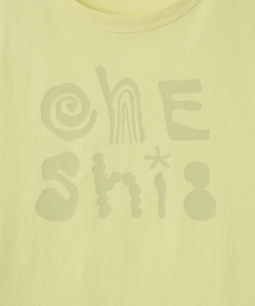 OHESHIO(オヘシオ)の「ART LOGO T-SHIRT, LEMON(Tシャツ/カットソー・レディース・その他・FREE)」の10枚目の写真