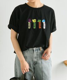 ear PAPILLONNER | 【PEZ(ペッツ)×ear】Tシャツ《UVカット/吸水速乾/接触冷感あり》(Tシャツ/カットソー)