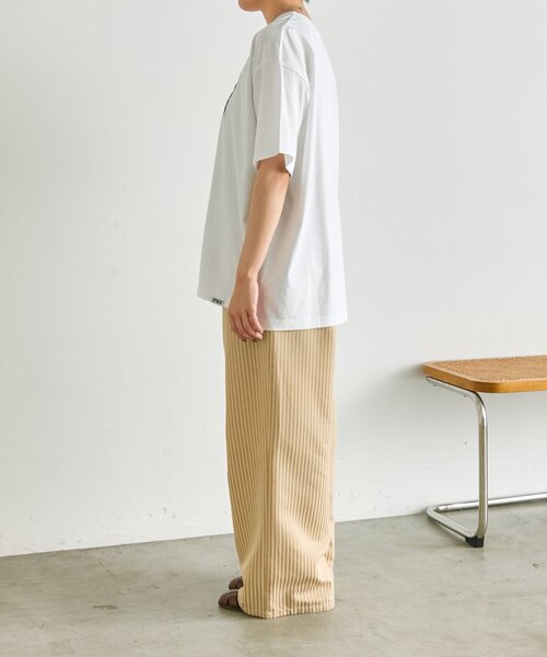 ear PAPILLONNER(イアパピヨネ)の「【PEZ(ペッツ)×ear】Tシャツ《UVカット/吸水速乾/接触冷感あり》(Tシャツ/カットソー・レディース・ホワイト/ブラック・FREE)」の3枚目の写真