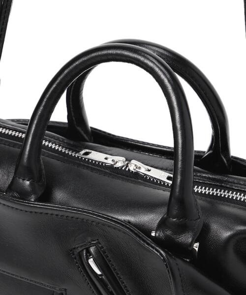 beautiful people(ビューティフルピープル)の「beautiful people/ビューティフルピープル/excerption riders boston bag(ボストンバッグ・レディース・ブラック・F)」の8枚目の写真