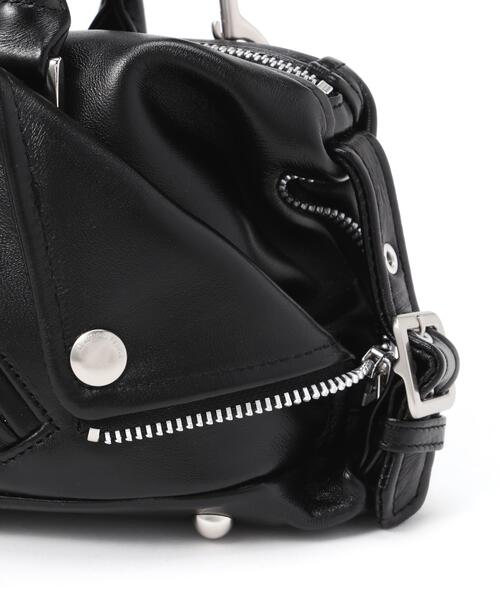 beautiful people(ビューティフルピープル)の「beautiful people/ビューティフルピープル/excerption riders boston bag(ボストンバッグ・レディース・ブラック・F)」の9枚目の写真
