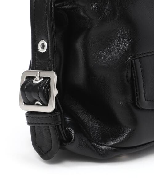 beautiful people(ビューティフルピープル)の「beautiful people/ビューティフルピープル/excerption riders boston bag(ボストンバッグ・レディース・ブラック・F)」の10枚目の写真