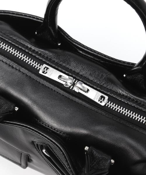 beautiful people(ビューティフルピープル)の「beautiful people/ビューティフルピープル/excerption riders boston bag(ボストンバッグ・レディース・ブラック・F)」の13枚目の写真