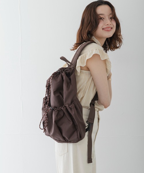 URBAN RESEARCH Sonny Label(アーバンリサーチサニーレーベル)の「撥水ワンショルダーボディバッグ(バックパック/リュック・レディース・ブラック/ブラウン・ONE)」の14枚目の写真