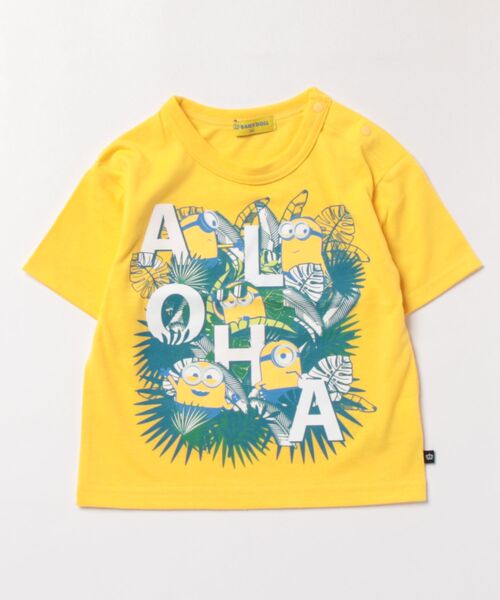 MINIONS(ミニオンズ)の「親子お揃い ミニオン マジックTシャツ 1758K(Tシャツ/カットソー・キッズ・ホワイト/イエロー・100cm/140cm/130cm/120cm/110cm/90cm)」の9枚目の写真