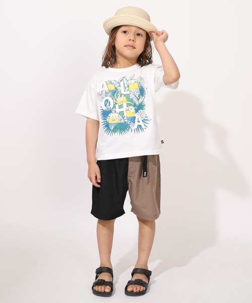 MINIONS(ミニオンズ)の「親子お揃い ミニオン マジックTシャツ 1758K(Tシャツ/カットソー・キッズ・ホワイト/イエロー・100cm/140cm/130cm/120cm/110cm/90cm)」の4枚目の写真