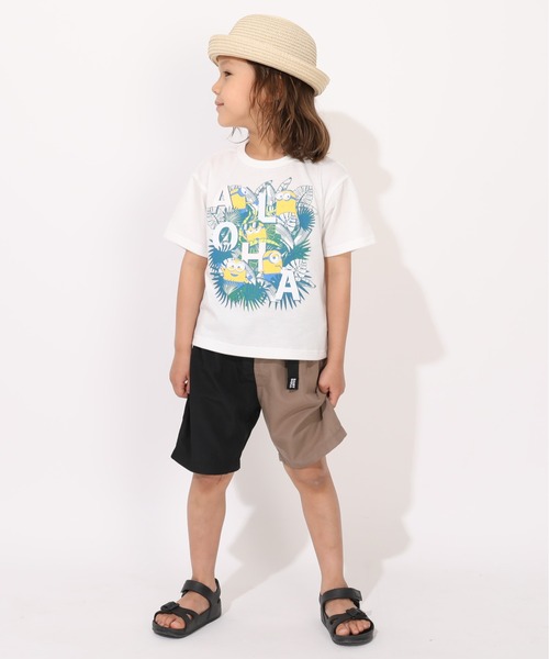 MINIONS(ミニオンズ)の「親子お揃い ミニオン マジックTシャツ 1758K(Tシャツ/カットソー・キッズ・ホワイト/イエロー・100cm/140cm/130cm/120cm/110cm/90cm)」の6枚目の写真